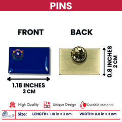 Pin - State Flag Nevada - USA