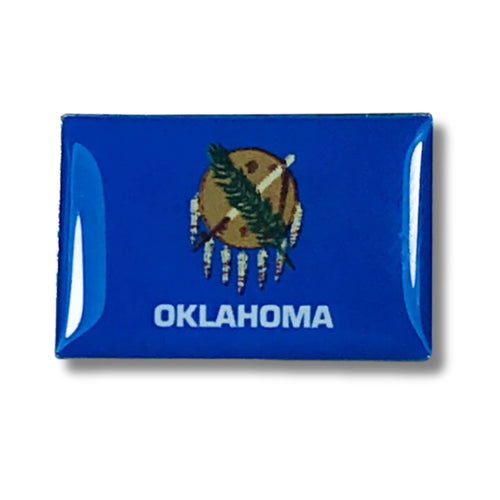Pin - State Flag Oklahoma - USA