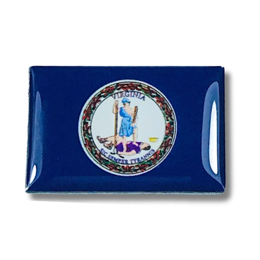 Pin - State Flag Virginia - USA