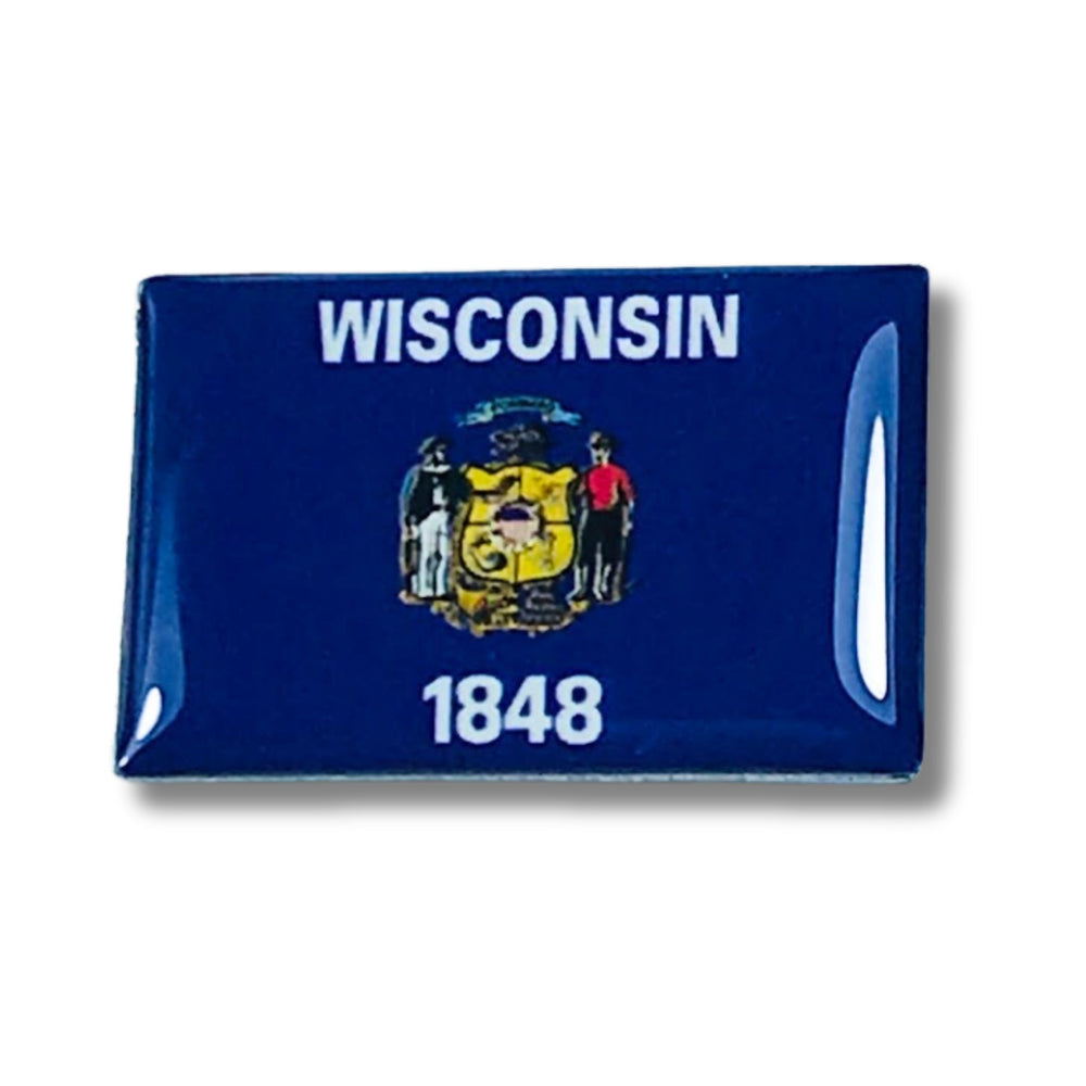 Pin - State Flag Wisconsin - USA