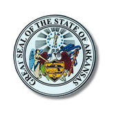 Pin - State Seal Arkansas - USA