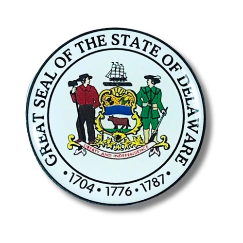 Pin - State Seal Delaware - USA