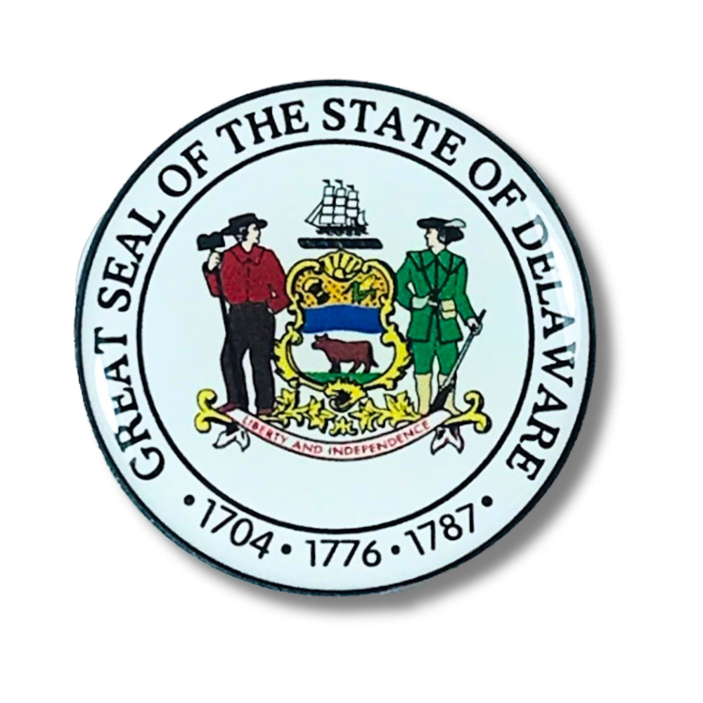 Pin - State Seal Delaware - USA