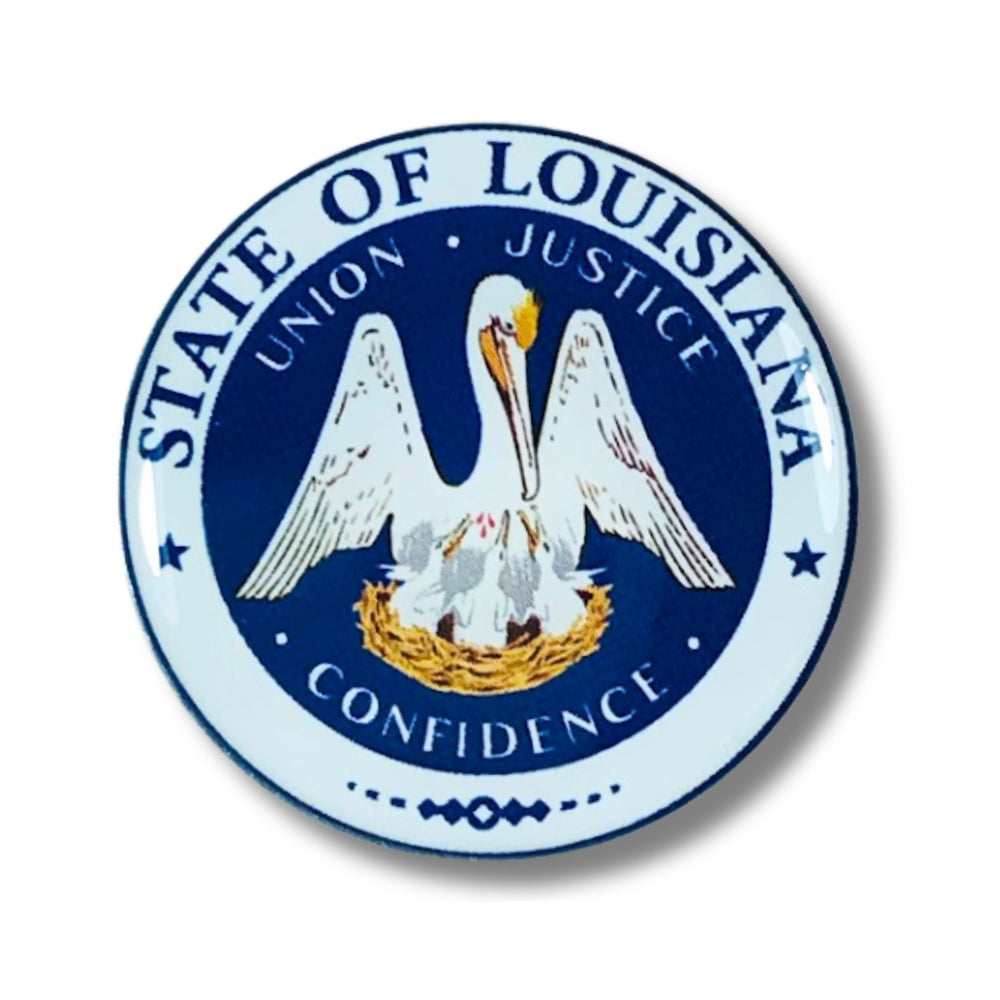 Pin - State Seal Louisiana - USA