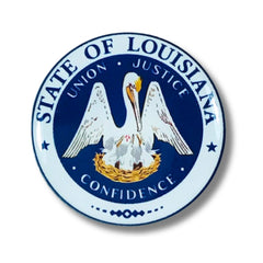 Pin - State Seal Louisiana - USA