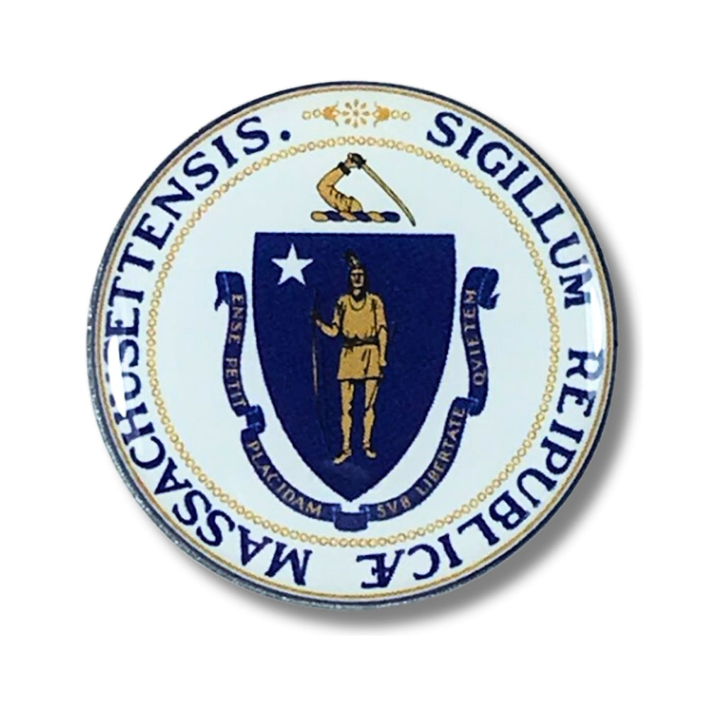 Pin - State Seal Massachusetts - USA