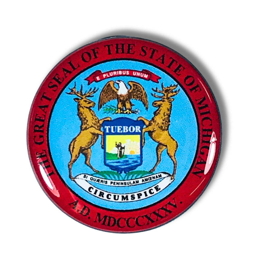 Pin - State Seal Michigan - USA