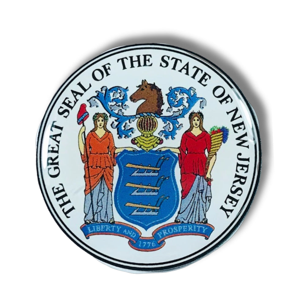 Pin - State Seal New Jersey - USA