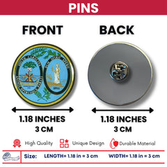 Pin - State Seal South Carolina - USA