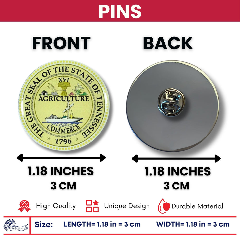 Pin - State Seal Tennessee - USA