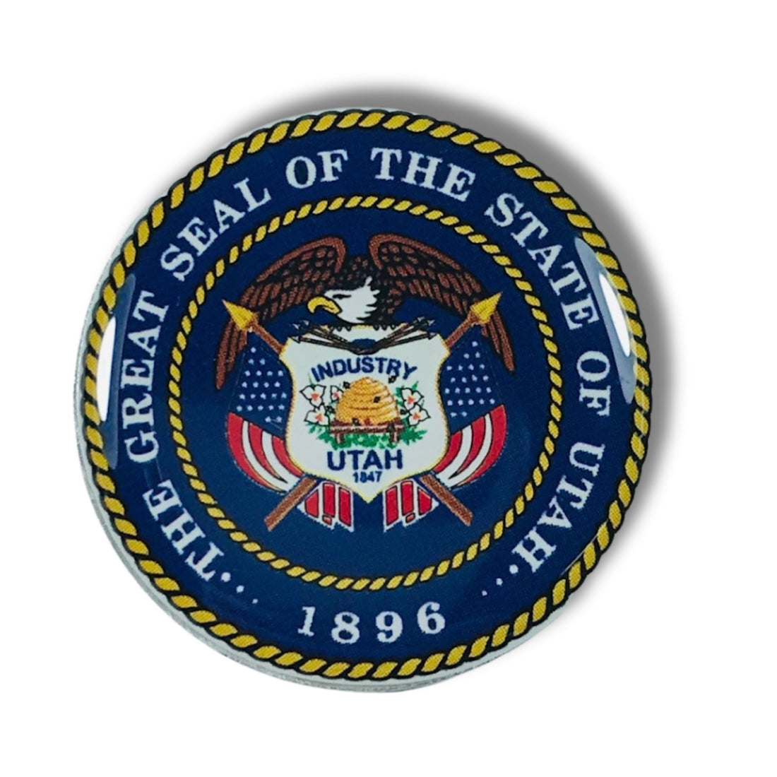 Pin - State Seal Utah - USA