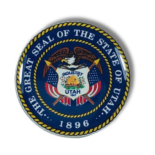 Pin - State Seal Utah - USA
