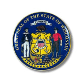 Pin - State Seal Wisconsin - USA