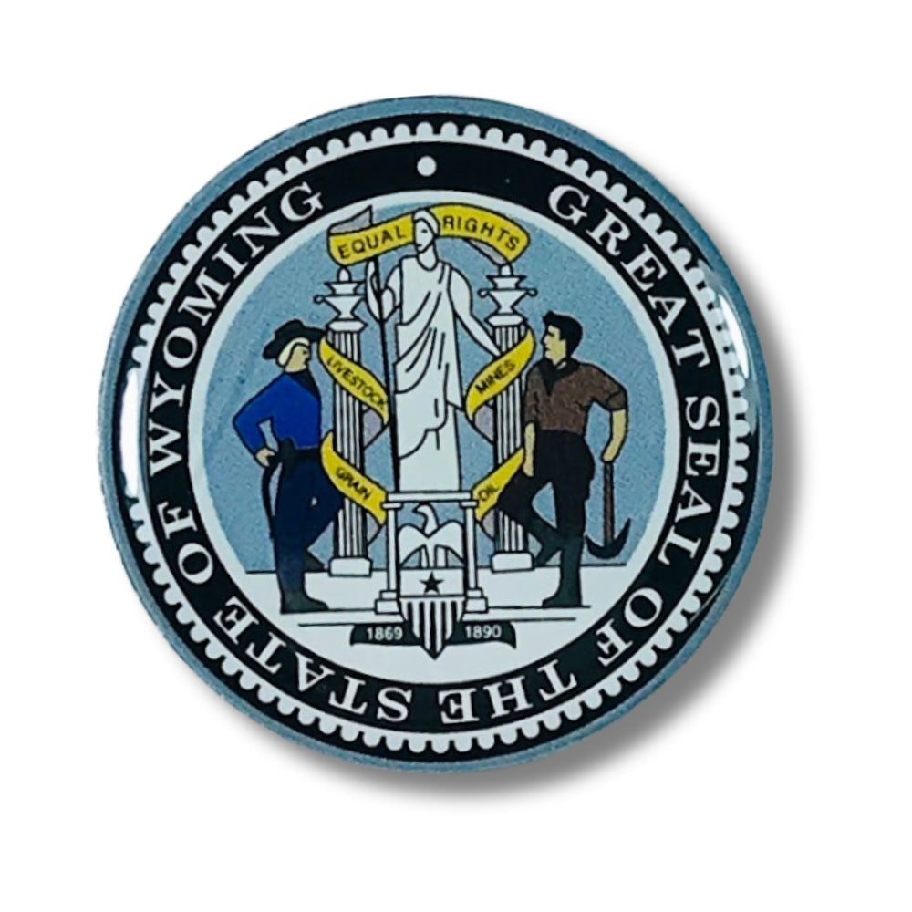 Pin - State Seal Wyoming - USA