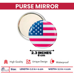 Purse Mirror - Flag United States - USA
