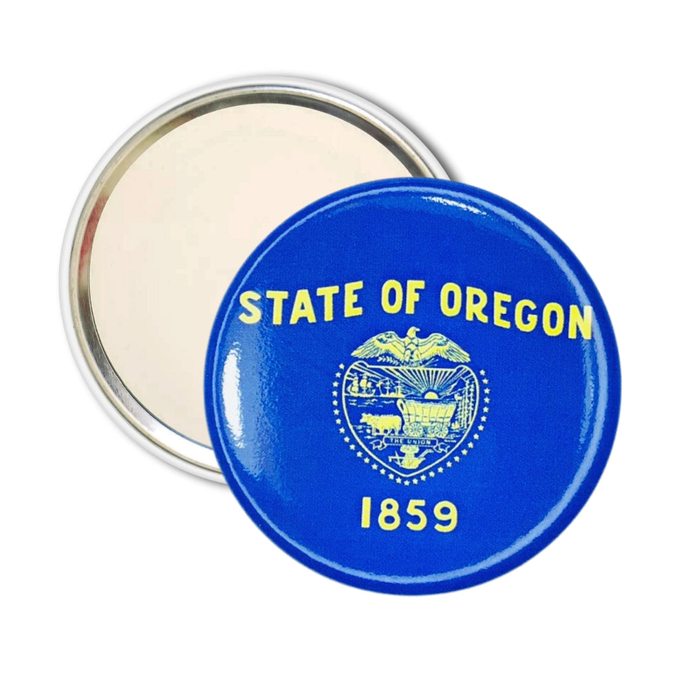 Purse Mirror - State Flag Oregon - USA