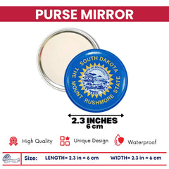 Purse Mirror - State Flag South Dakota - USA
