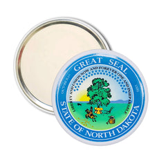 Purse Mirror - State Seal North Dakota - USA