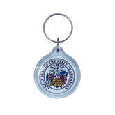 Round Acrylic Keychain - State Seal Arkansas - USA