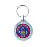 Round Acrylic Keychain - State Seal Colorado - USA