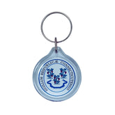 Round Acrylic Keychain - State Seal Connecticut - USA