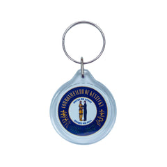 Round Acrylic Keychain - State Seal Kentucky - USA
