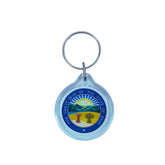 Round Acrylic Keychain - State Seal Ohio - USA