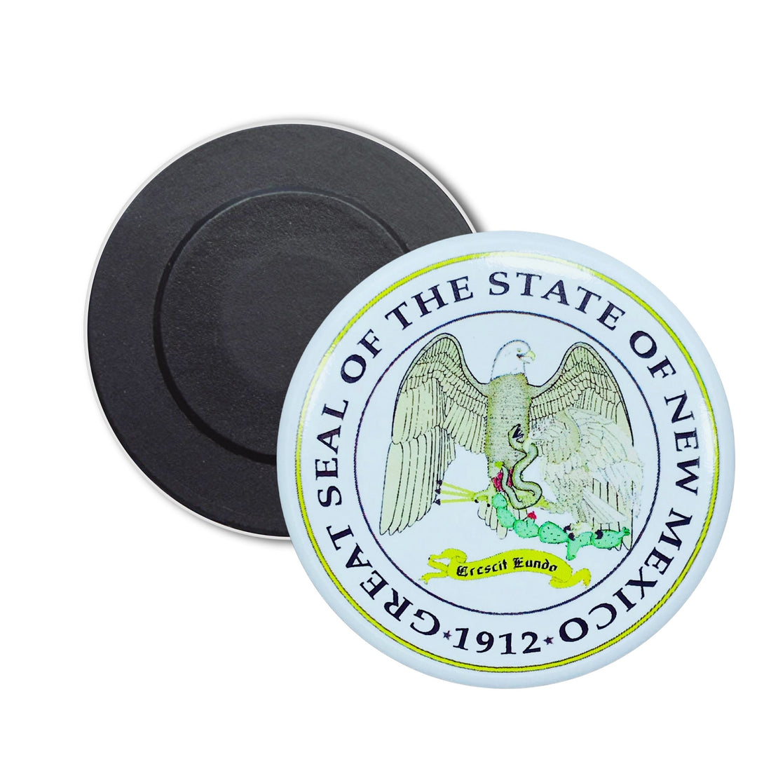 Round Magnet - State Seal New Mexico - USA