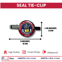 Tie Clip - State Seal Colorado - USA