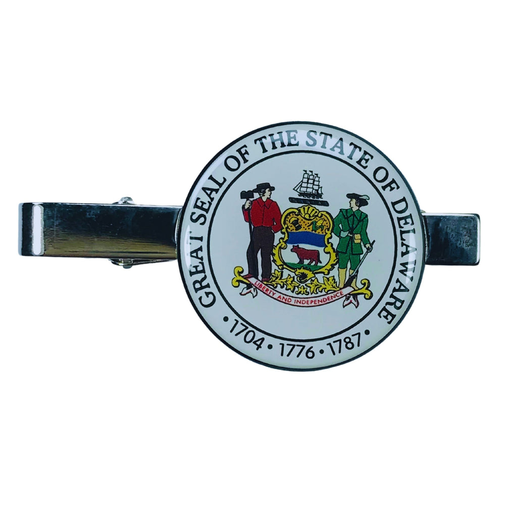 Tie Clip - State Seal Delaware - USA