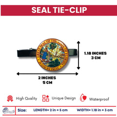 Tie Clip - State Seal Florida - USA