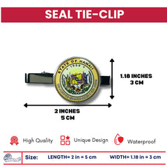Tie Clip - State Seal Hawaii - USA