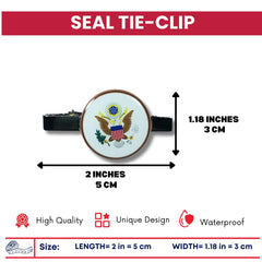 Tie Clip - State Seal United States - USA