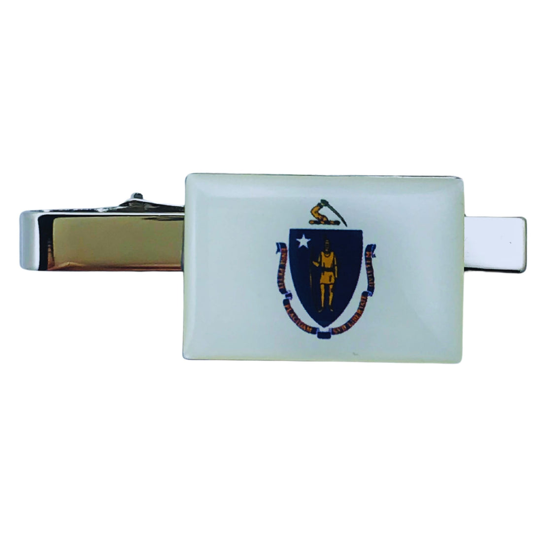 Tie Clip - State Flag Massachusetts - USA