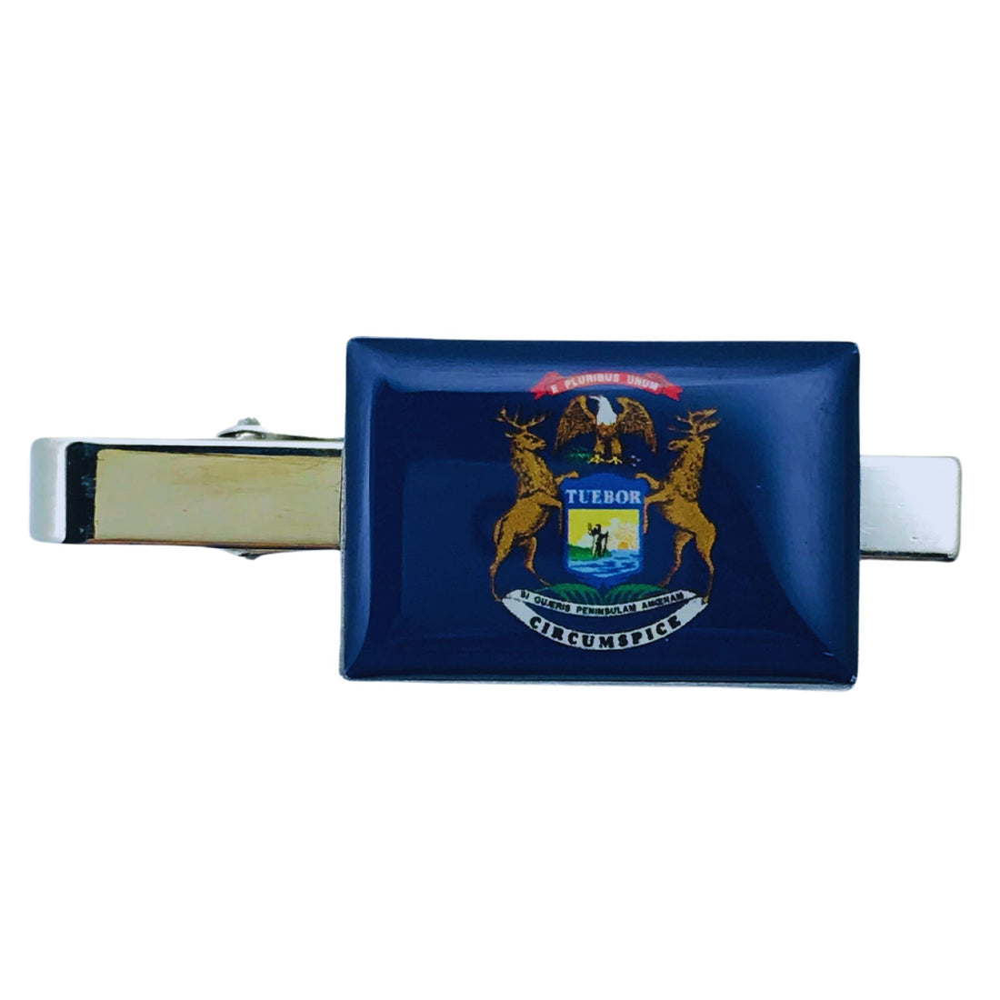 Tie Clip - State Flag Michigan - USA