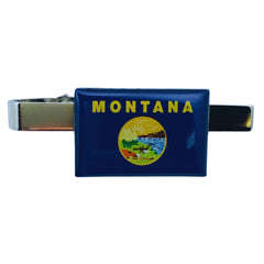 Tie Clip - State Flag Montana - Usa