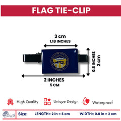 Tie Clip - State Flag Nebraska - Usa