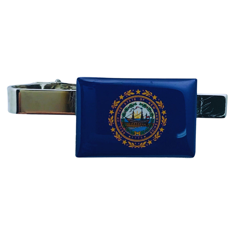 Tie Clip - State Flag New Hampshire - Usa