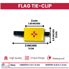 Tie Clip - State Flag New Mexico - Usa