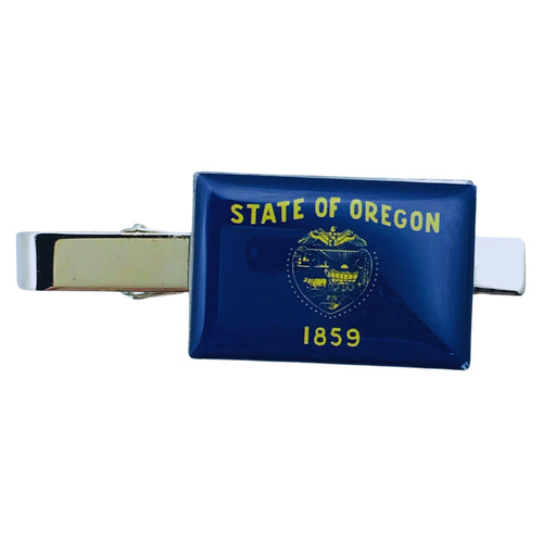 Tie Clip - State Flag Oregon - USA