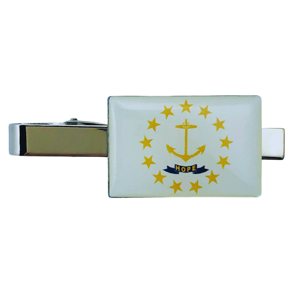 Tie Clip - State Flag Rhode Island - Usa