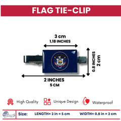 Tie Clip - State Flag Utah - Usa