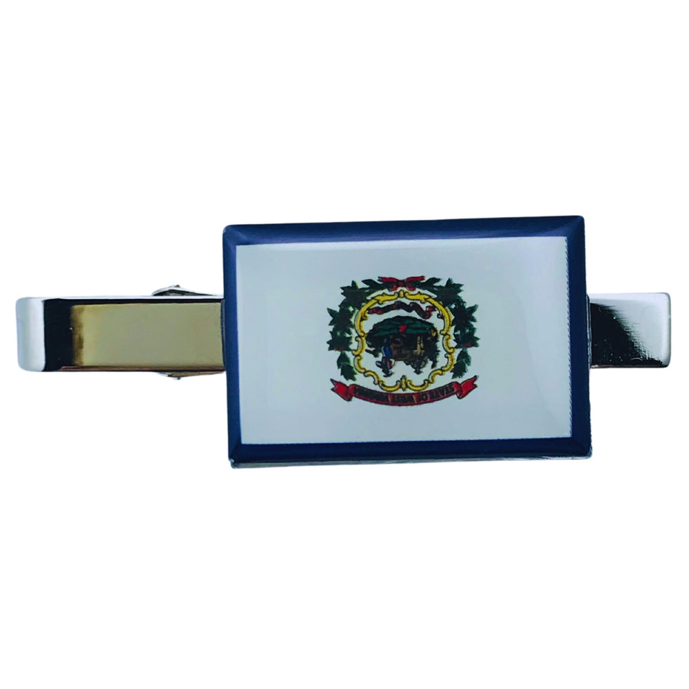 Tie Clip - State Flag West Virginia - Usa