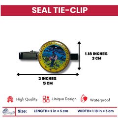 Tie Clip - State Seal Iowa - USA