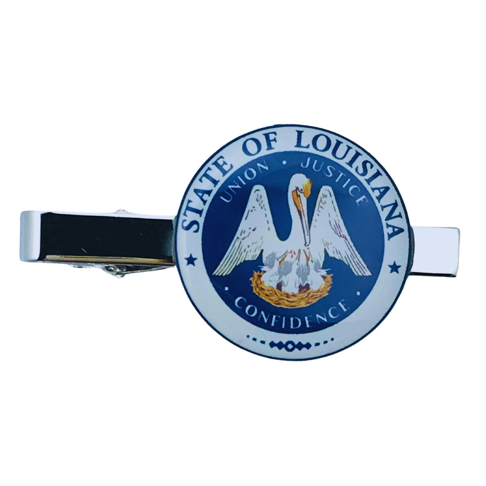 Tie Clip - State Seal Louisiana - USA