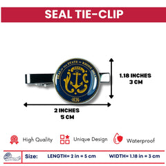 Tie Clip - State Seal Rhode Island - USA