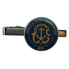 Tie Clip - State Seal Rhode Island - USA