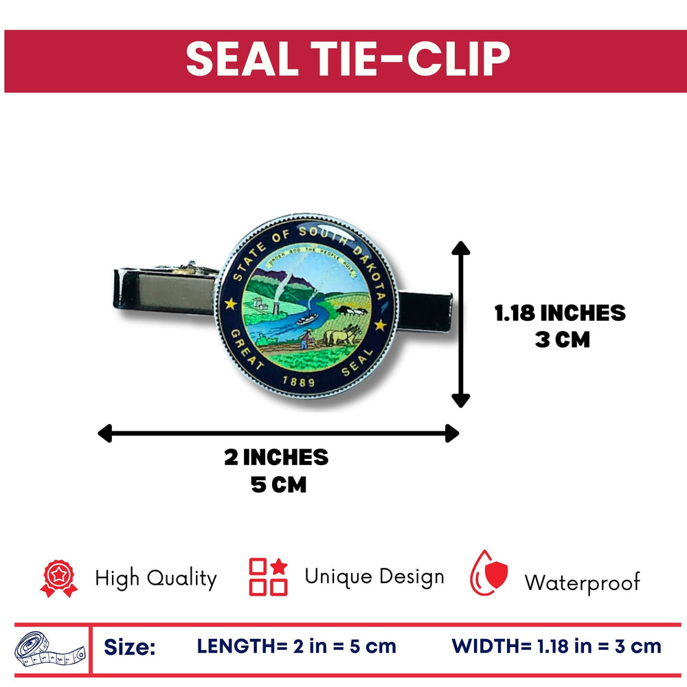Tie Clip - State Seal South Dakota - USA