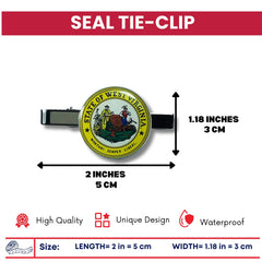 Tie Clip - State Seal West Virginia - USA
