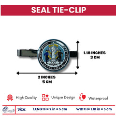 Tie Clip - State Seal Wyoming - USA